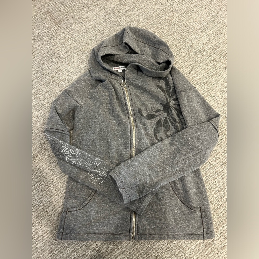 American Buddha gray sweatshirt size small